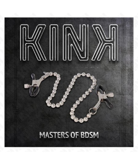 KINK - PINZAS PARA PEZONES CON CADENA DE BOLAS 30 CM