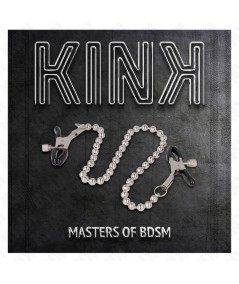 KINK - PINZAS PARA PEZONES CON CADENA DE BOLAS 30 CM