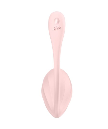 SATISFYER - RIBBED PETAL ESTIMULADOR PUNTO G CONTROL REMOTO ROSA APP GRATUITA