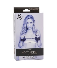 CALEXOTICS - NOCTURNAL ESPOSAS CUERO AJUSTABLE NEGRO