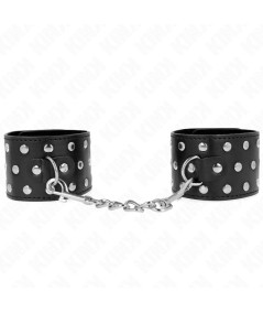 KINK - MUÑEQUERAS ESTILO PUNK AJUSTABLE 19-24 CM X 5.5 CM