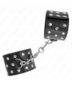 KINK - MUÑEQUERAS ESTILO PUNK AJUSTABLE 19-24 CM X 5.5 CM