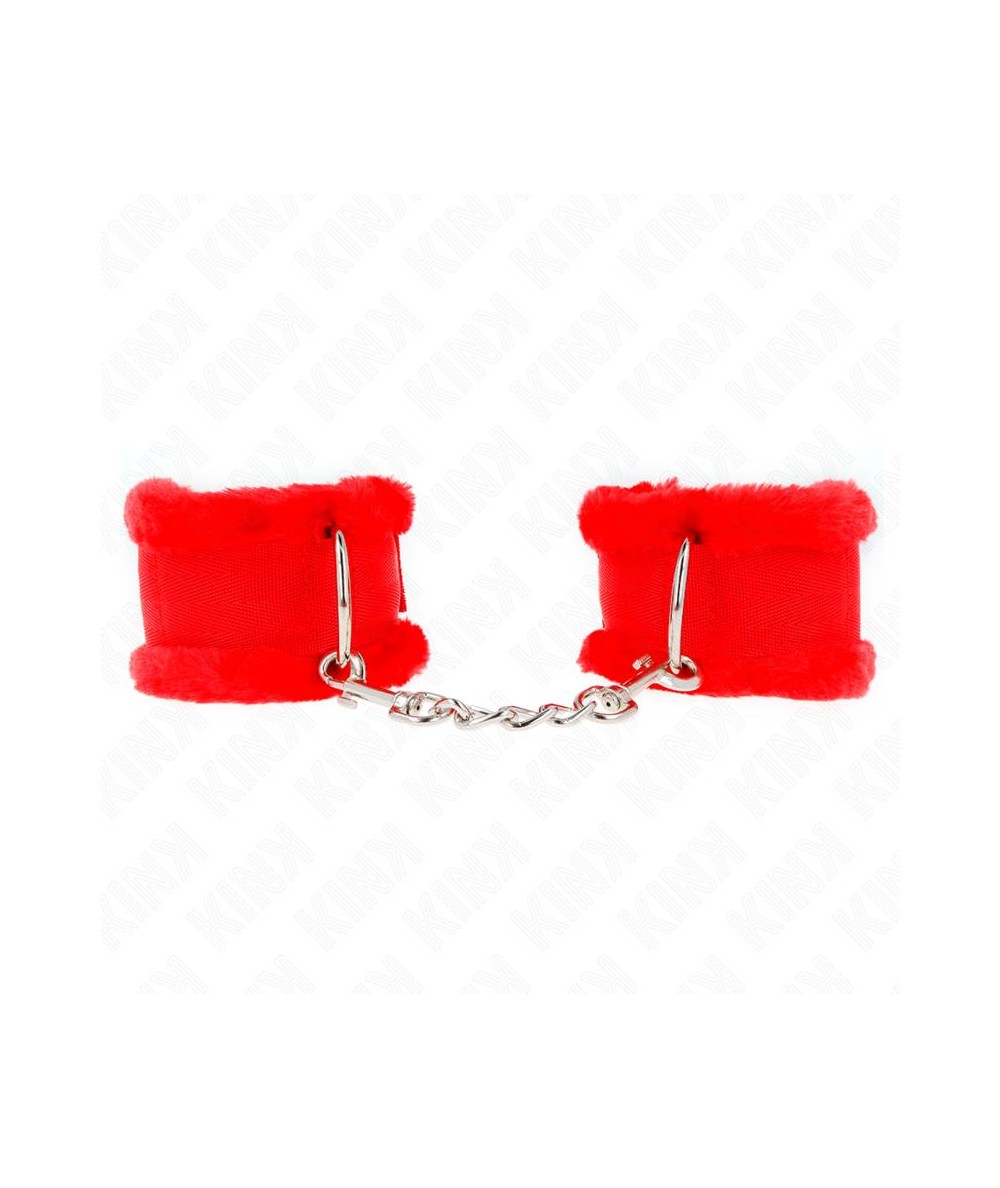 KINK - MUÑEQUERAS FORRADA ROJO AJUSTABLE 17-31 CM X 7 CM