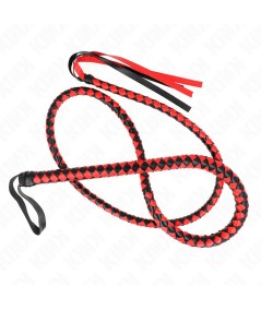 KINK - LÁTIGO DE SERPIENTE LARGO ROJO 210 CM