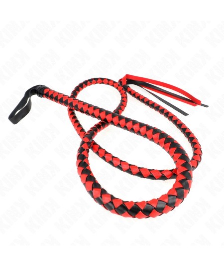 KINK - LÁTIGO DE SERPIENTE LARGO ROJO 210 CM