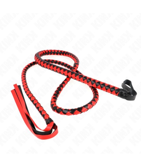 KINK - LÁTIGO DE SERPIENTE LARGO ROJO 210 CM