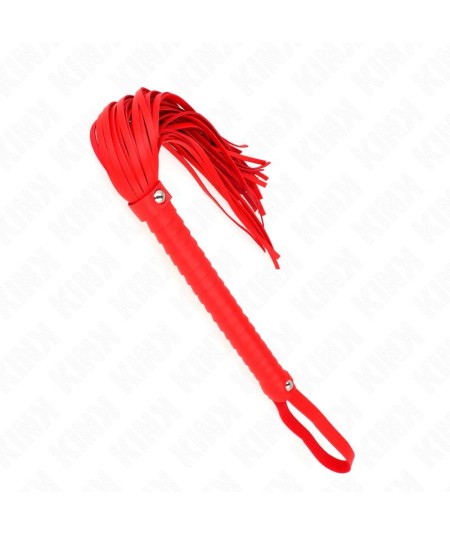 KINK - LÁTIGO CON MANGO TEXTURIZADO ROJO 48.5 CM