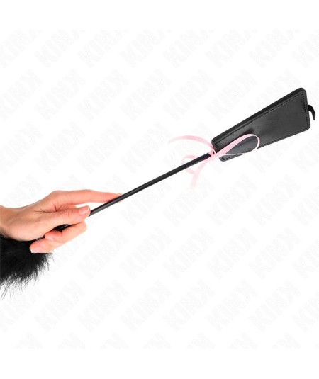 KINK - PLUMAS PARA COSQUILLAS CON LAZO DE CINTA ROSA 49 CM