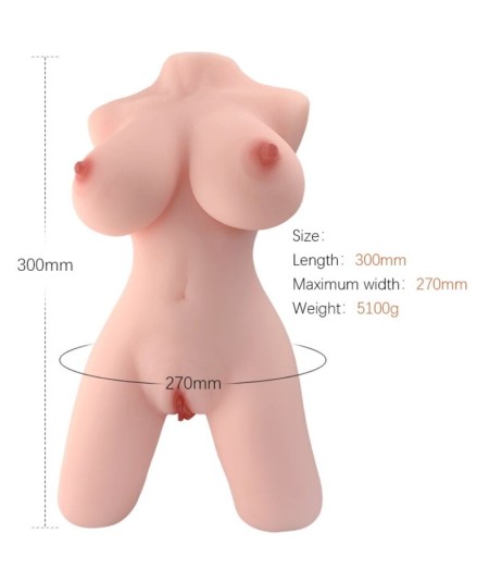 ARMONY - TORSO FEMENINO REALISTICO MODELO 5