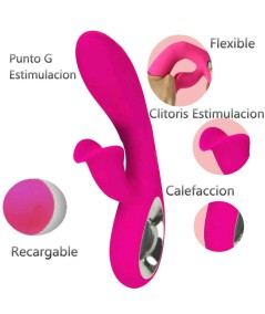 ARMONY - DARO VIBRADOR & ESTIMULADOR PULL RING FUCSIA