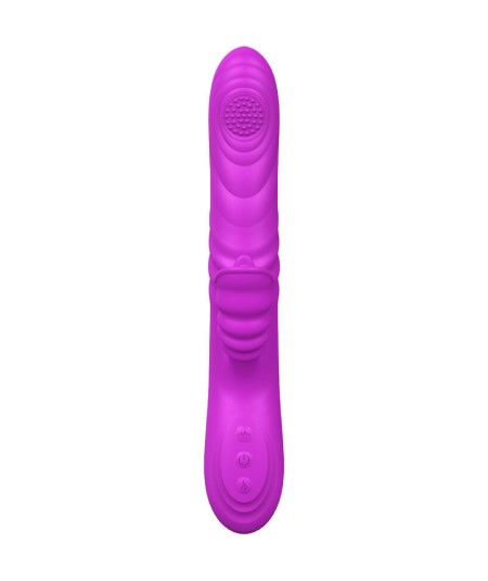 ARMONY - ANGELIA VIBRADOR MULTIFUNCION CON LENGUA ESTIMULADORA EFECTO CALOR VIOLETA