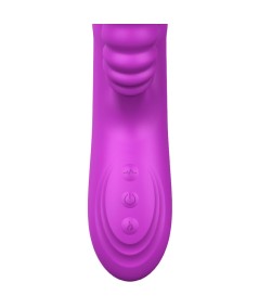 ARMONY - ANGELIA VIBRADOR MULTIFUNCION DOBLE LENGUA EFECTO CALOR VIOLETA