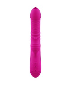 ARMONY - FANNY VIBRADOR MULTIFUNCION DOBLE LENGUA EFECTO CALOR FUCSIA