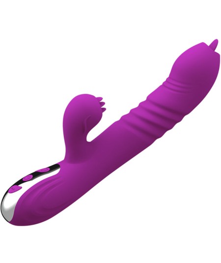 ARMONY - FAIRY VIBRADOR MULTIFUNCION DOBLE LENGUA EFECTO CALOR VIOLETA