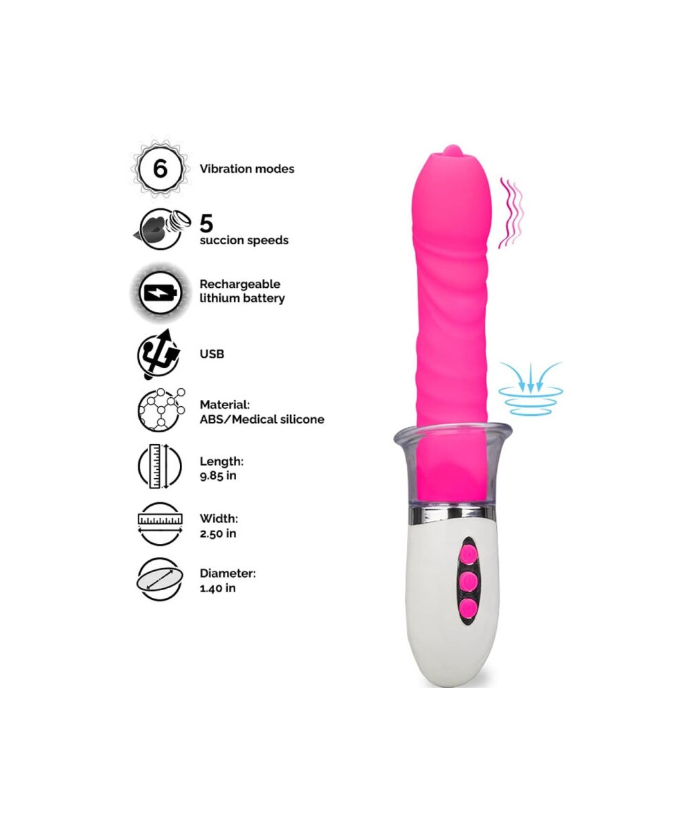 ARMONY - LIBERTY VIBRADOR & THRUSTING CON LENGUA