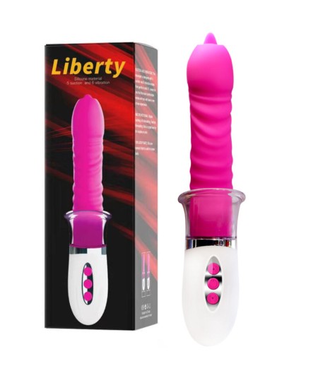 ARMONY - LIBERTY VIBRADOR & THRUSTING CON LENGUA