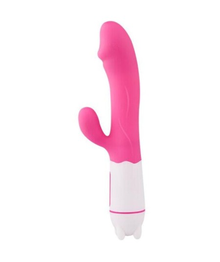 ARMONY - HAPPY VIBRADOR & ESTIMULADOR RECARGABLE FUCSIA