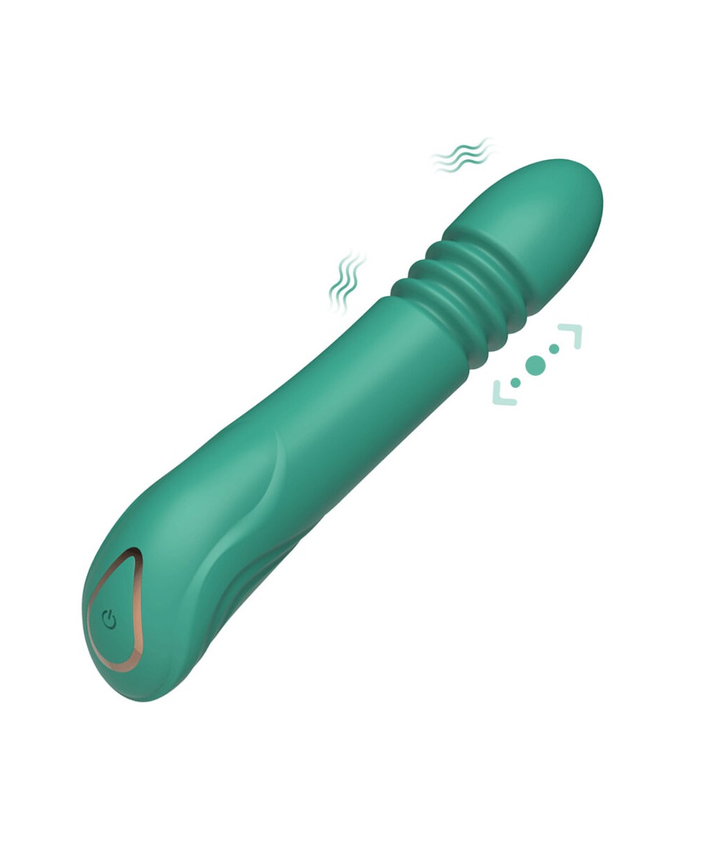 ARMONY - VIBRADOR & THRUSTING PUNTO G VERDE