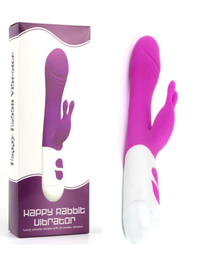 ARMONY - HAPPY VIBRADOR & ESTIMULADOR RABBIT VIOLETA