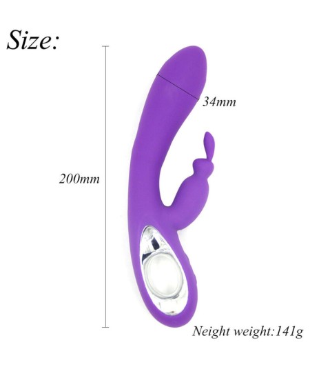 ARMONY - BELLA VIBRADOR RABBIT PULL RING VIOLETA