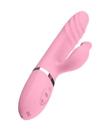 ARMONY - VIBRADOR & THRUSTING CON LENGUA EFECTO CALOR ROSA