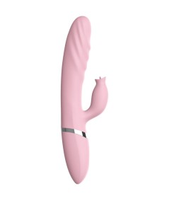 ARMONY - VIBRADOR & THRUSTING CON LENGUA EFECTO CALOR ROSA