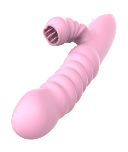 ARMONY - VIBRADOR MULTIFUNCION CON LENGUA ESTIMULADORA EFECTO CALOR ROSA