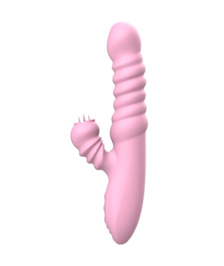 ARMONY - VIBRADOR MULTIFUNCION CON LENGUA ESTIMULADORA EFECTO CALOR ROSA