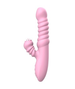 ARMONY - VIBRADOR MULTIFUNCION CON LENGUA ESTIMULADORA EFECTO CALOR ROSA