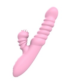 ARMONY - VIBRADOR MULTIFUNCION CON LENGUA ESTIMULADORA EFECTO CALOR ROSA