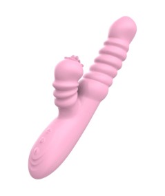 ARMONY - VIBRADOR MULTIFUNCION CON LENGUA ESTIMULADORA EFECTO CALOR ROSA