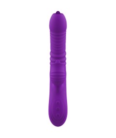 ARMONY - FULLY GSPOT VIBRADOR RABBIT CON LENGUA ESTIMULADORA EFECTO CALOR VIOLETA