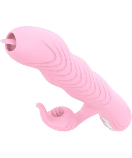 ARMONY - MARCIA VIBRADOR & THRUSTING DOBLE LENGUA EFECTO CALOR ROSA