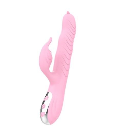 ARMONY - MARCIA VIBRADOR & THRUSTING DOBLE LENGUA EFECTO CALOR ROSA