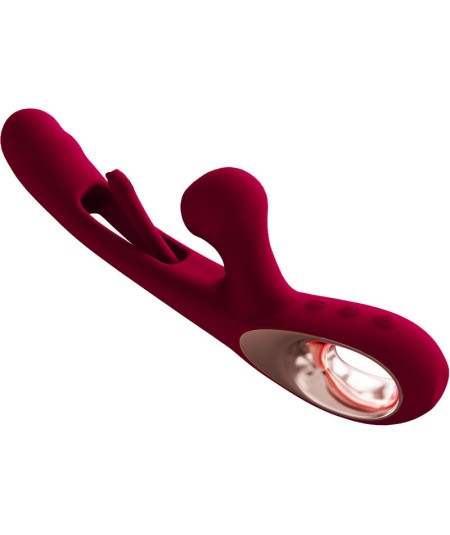 ARMONY - IMPACT SWING VIBRADOR & ESTIMULADOR DUAL MODELO 2 BURDEOS