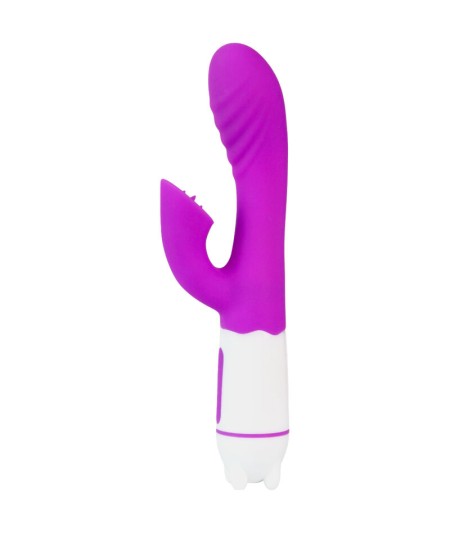 ARMONY - HAPPY VIBRADOR & ESTIMULADOR CON LENGUA RECARGABLE VIOLETA