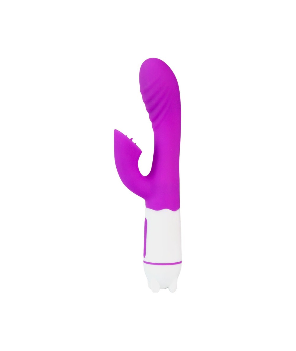 ARMONY - HAPPY VIBRADOR & ESTIMULADOR CON LENGUA RECARGABLE VIOLETA