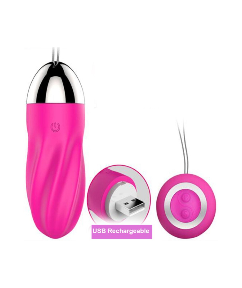 ARMONY - SWEETY HUEVO VIBRADOR ESPIRAL CONTROL REMOTO ROSA