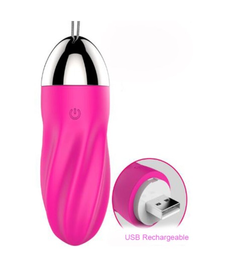 ARMONY - SWEETY HUEVO VIBRADOR ESPIRAL CONTROL REMOTO ROSA