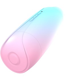 ARMONY - MASTURBADOR VIBRADOR DOBLE VAGINA & BOCA RAINBOW