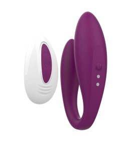 ARMONY - KITTY VIBRADOR PARA PAREJAS CONTROL REMOTO VIOLETA