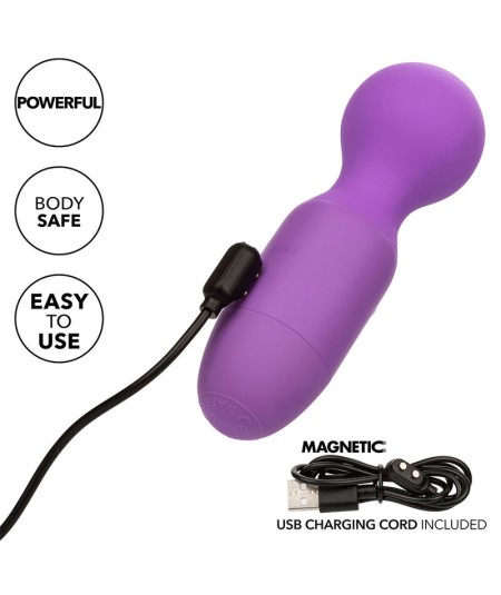 CALEXOTICS - FIRST TIME MASAJEADOR RECARGABLE 10 VIBRACIONES VIOLETA