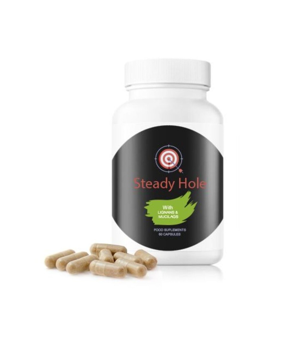 500 COSMETICS - U-STEADY HOLE COMPRIMIDOS PARA LA SALUD DEL TRÁNSITO INTESTINAL - 60 CÁPSULAS