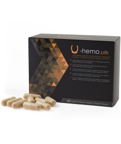 500 COSMETICS - U-HEMO CREMA IRRITACIÓN DE LA PIEL ZONA PERIANAL - 60 CÁPSULAS