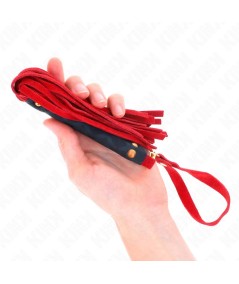 KINK - LÁTIGO MINI PIEL DE ANTE ROJO 30 CM