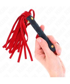 KINK - LÁTIGO MINI PIEL DE ANTE ROJO 30 CM