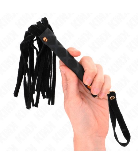 KINK - LÁTIGO MINI PIEL DE ANTE NEGRO 30 CM