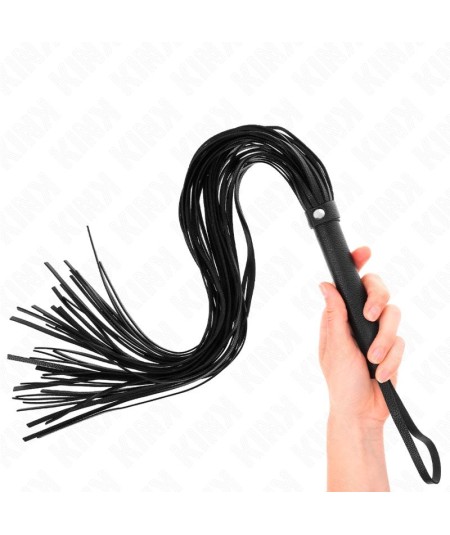 KINK - LÁTIGO PVC BLANDO NEGRO 70 CM