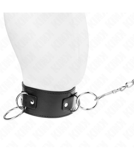 KINK - COLLAR CON CORREA 65 CM 3 ANILLOS MODELO 2 AJUSTABLE 36-43 CM X 5 CM