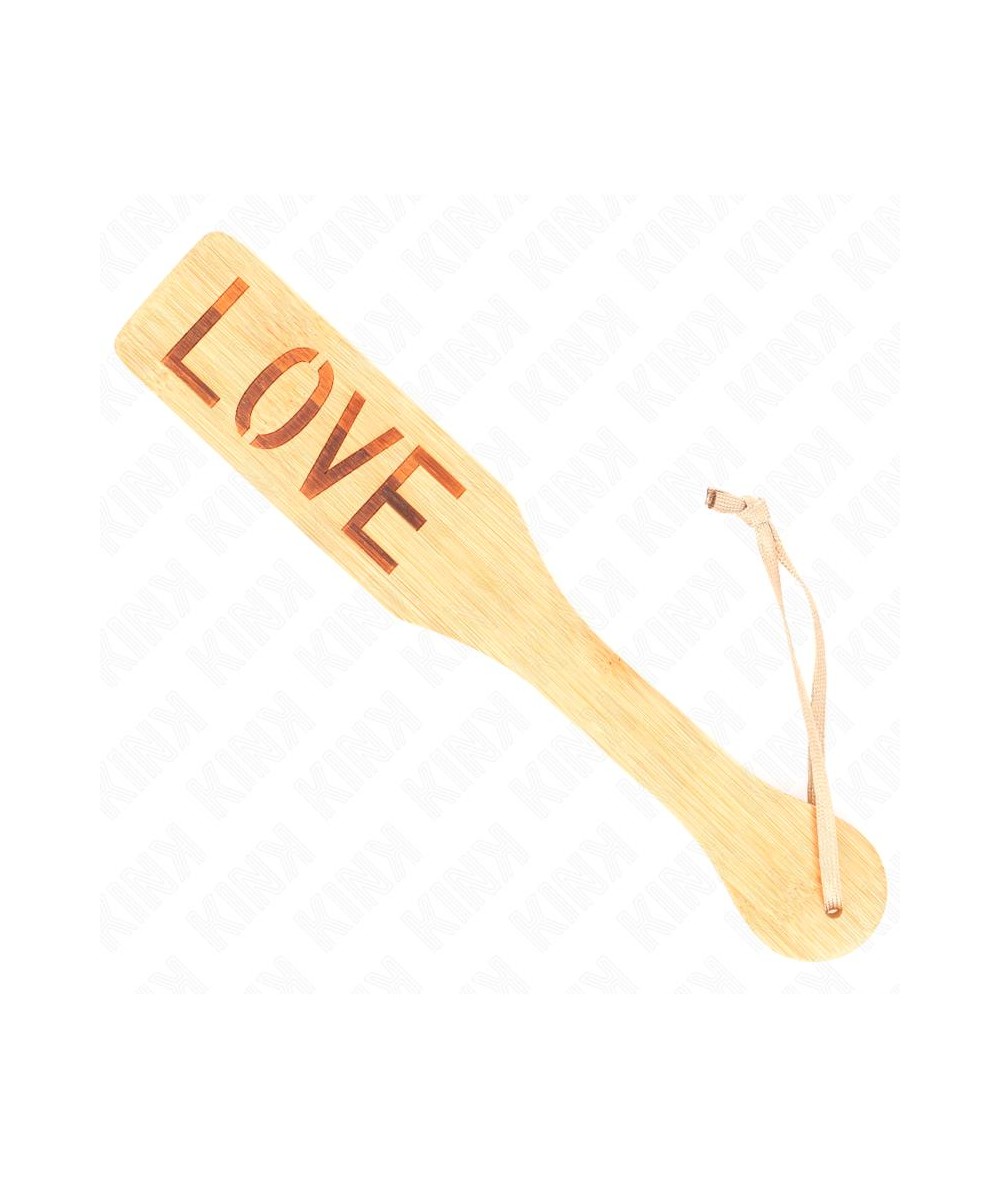 KINK - PALA DE BAMBÚ PALABRA LOVE 32 X 5.5 CM